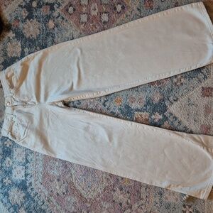 Universal Thread Relaxed Wide-Leg Pants in Cream